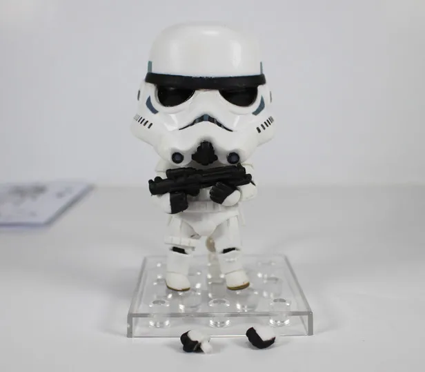 Симпатичные Nendoroid Star Wars Force Awakens Trooper#501 Дарт Вейдер#502 ПВХ фигурка Коллекционная модель игрушки " 10 см KT1853