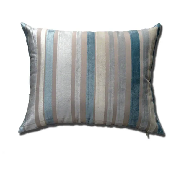 Rectangular Cushion Covers Blue Striped Pillow Summer Sofa Rectangular Cushion Covers Blue Striped Pillow Summer Sofa Seat Capa Almofadas Coussin For Home