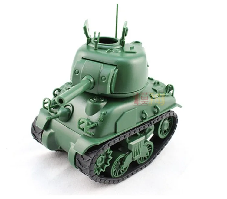 Военная Модель сочетает в себе советскую KV-2 тяжелый танк мировой войны Toons Free Glue Q версии WWT004