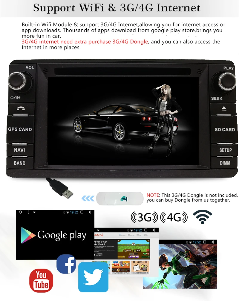 Sale 2din 6.2" Quad Core 1+16G Android 8.1 Car Stereo Radio DVD Player with Steering Wheel Control 800*480 for Mitsubishi Outlander 1