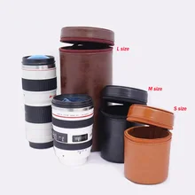 Мягкий объектива протектор Камера объектив чехол для DSLR Nikon Canon sony Panasonic Pentax кофр для объектива противоударный
