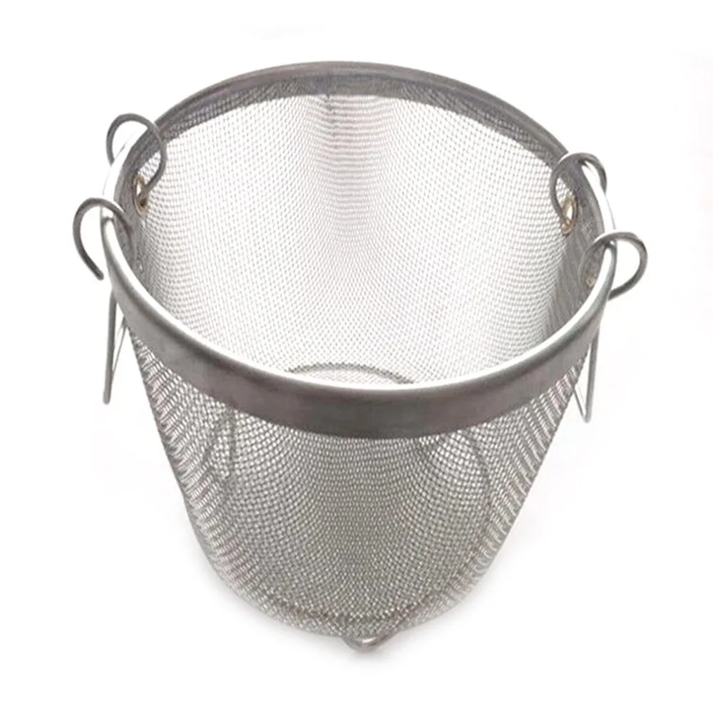 Practical Design Stainless Steel Steam Rinse Strain Chef Basket Easy To