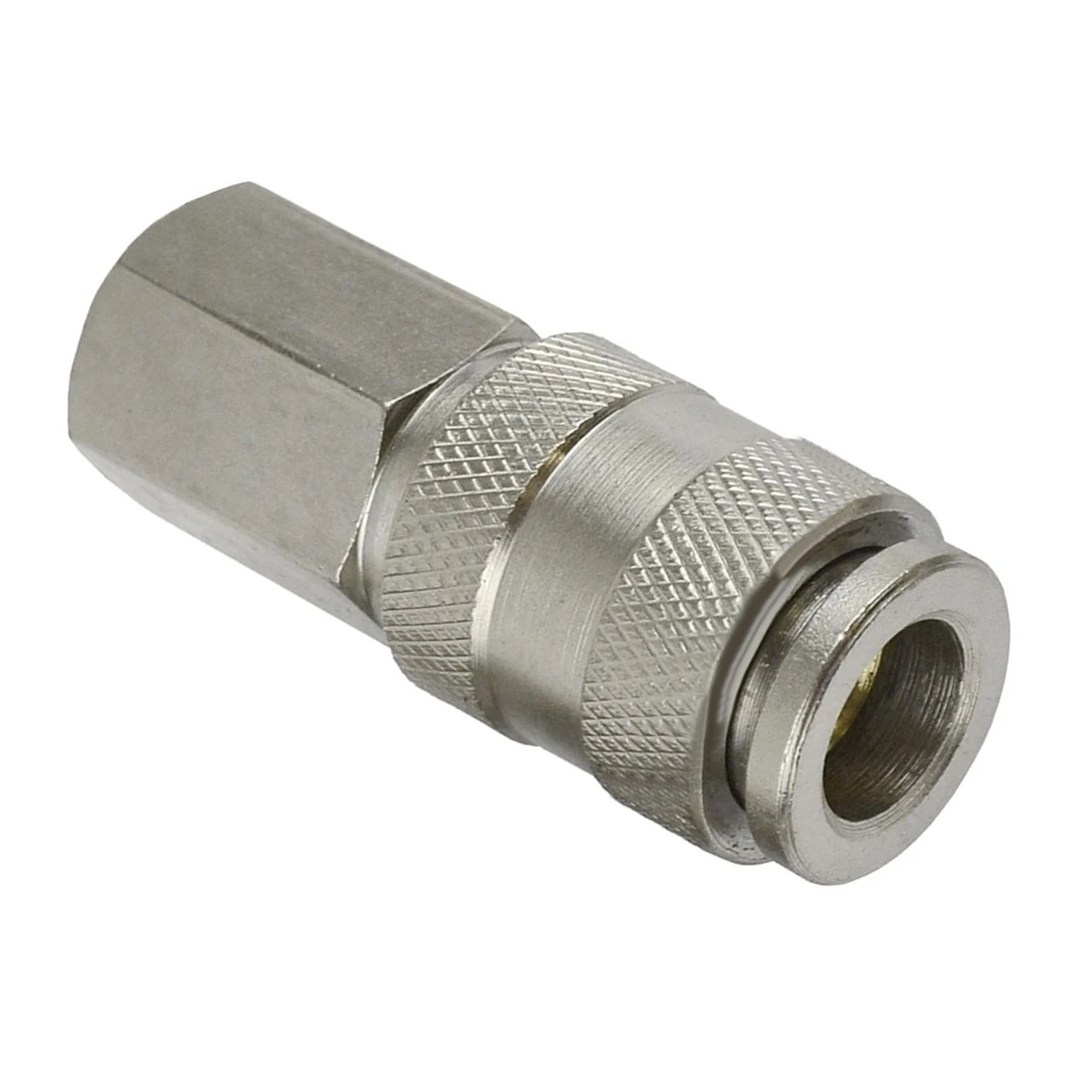2pcs Mayitr Air Line Hose Compressor Connector Euro Female Quick Release Fittings with 1/4" BSP Male/Female Thread