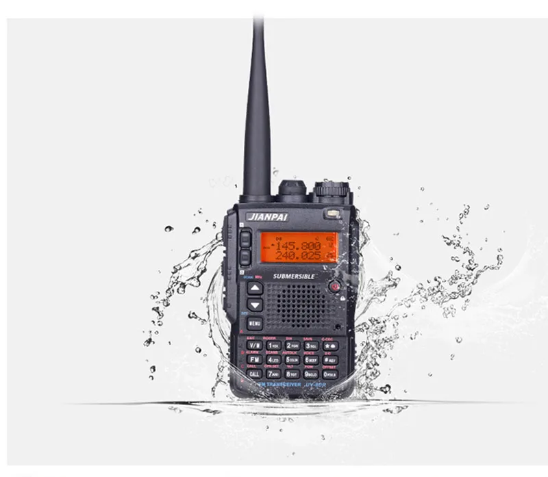 UV-8DR иди и болтай walkie talkie “иди и 136-174/400-520 МГц DMR цифровой пожарных рации для охоты 10 км