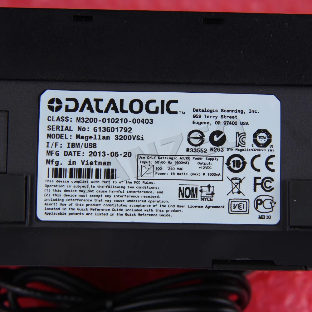 G13G01792 для Datalogic Magellan 3200VSi Встроенный высокопроизводительный считыватель штрих