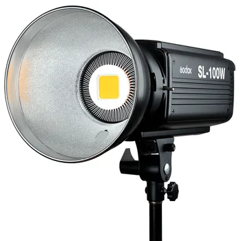 

Godox SL-100W 2400LUX Studio LED Continuous Video Light Bowens Mount 3300K Color TemperatureContinuous Output Lighting