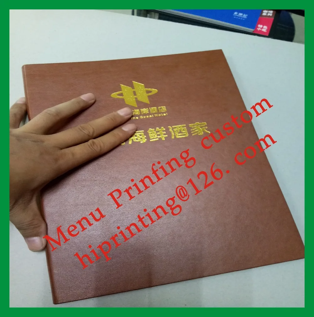 

Menu printing custom