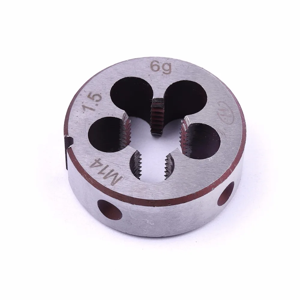 Alloy Tool Steel Mini Metric Thread Die - 14mm Diameter Round Threading Tool
