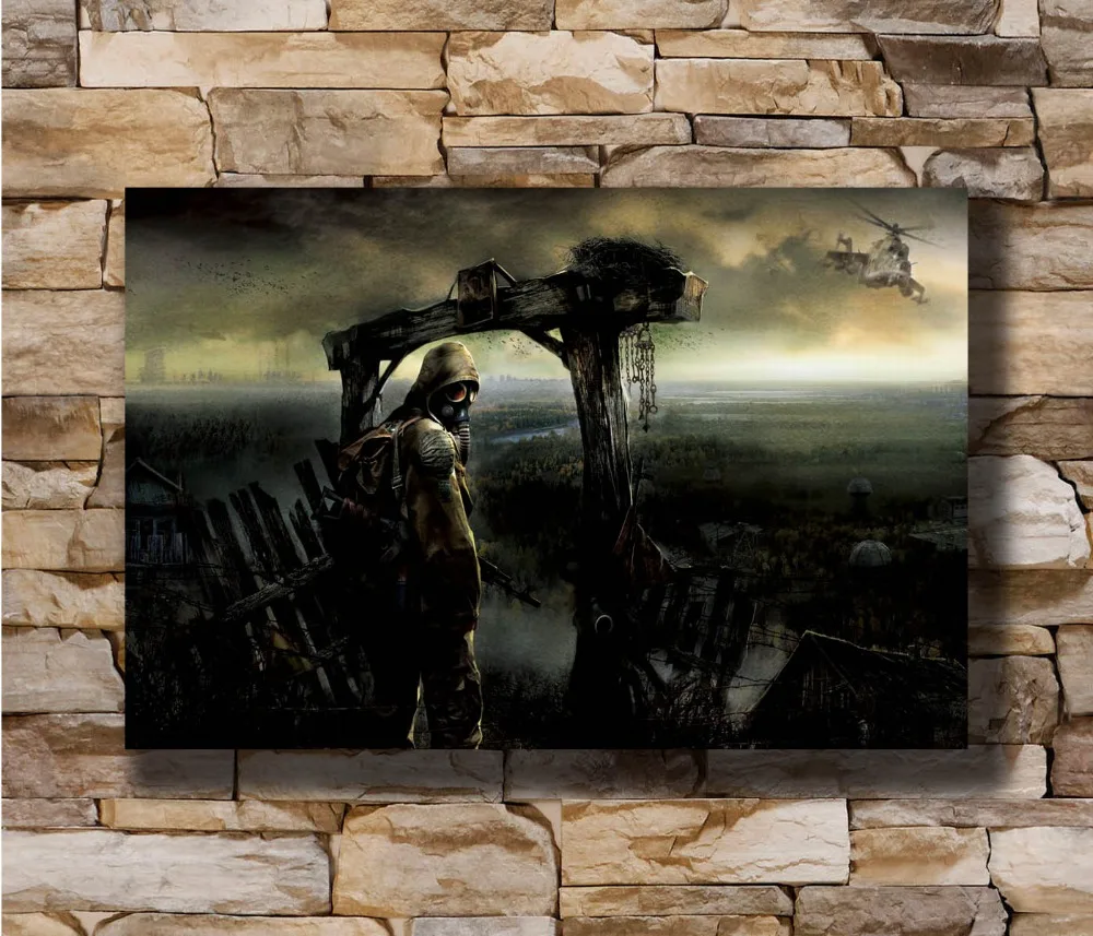 

N1719 Stalker Game 8x12 20x30 24x36 Wall Poster Art L-W Canvas Print Decoration