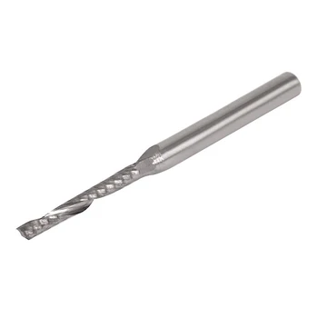 

2mm x 15mm Carbide Single Flute Spiral End Mill CNC Router Bit