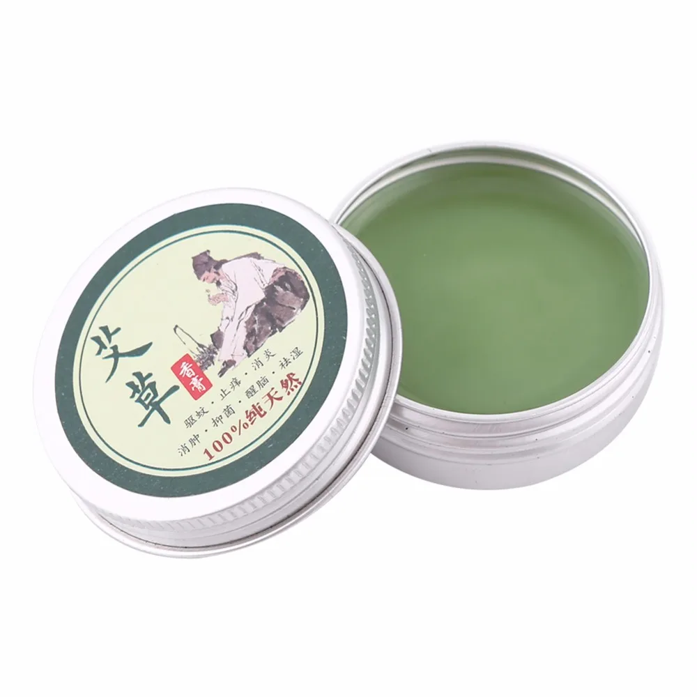 

100% Pure Herbal Moxa Moxibustion Cream Mugwort Acupuncture Tsao Health Skin Care Repair Products Essential Massage Oil