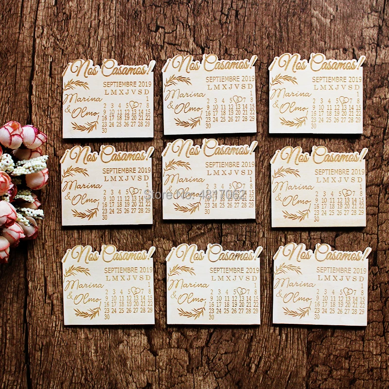 

Calendar Save the Date Magnet, Wood Save the Date, Branch Save the Date, Custom Save the Date, Leaf Save the Date, Laser Cut Sav