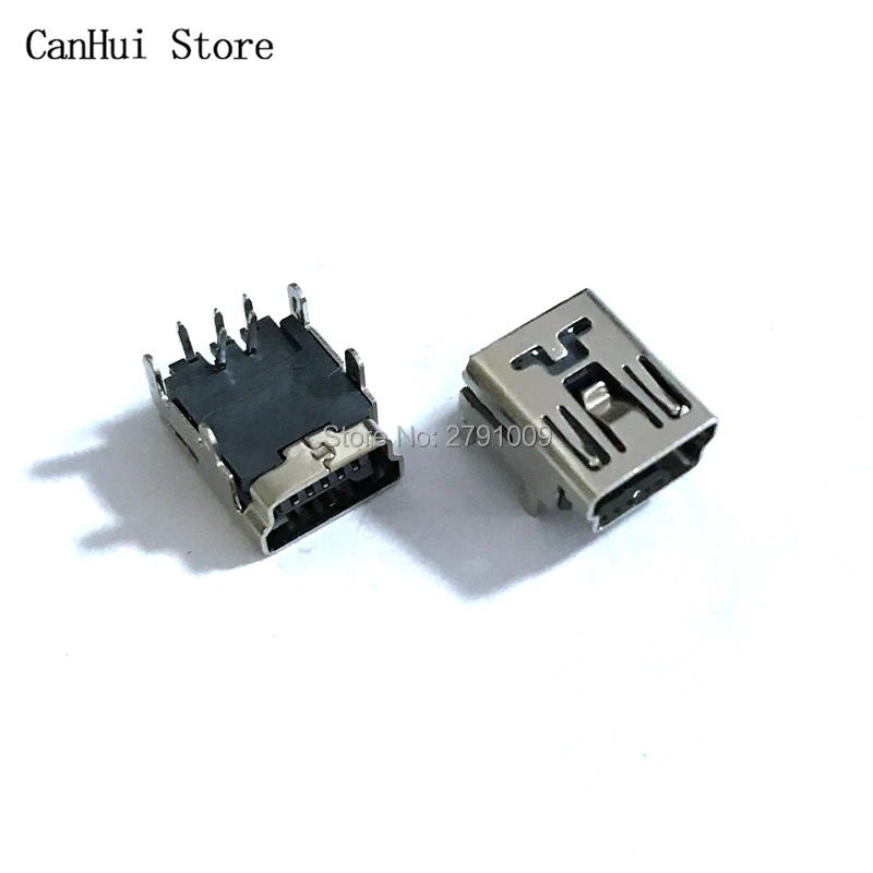 5 Pz Micro Mini USB USB A Maschio USB 2.0 3.0 A Femmina USB B Connettore di Interfaccia a 2.54mm DIP PCB Convertitore Adattatore Breakout Board acquista in modo economico - spedizione