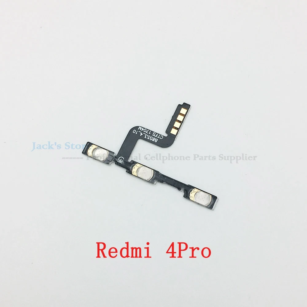 Для Xiaomi Redmi 4 Pro кнопка включения/выключения питания + регулировки громкости