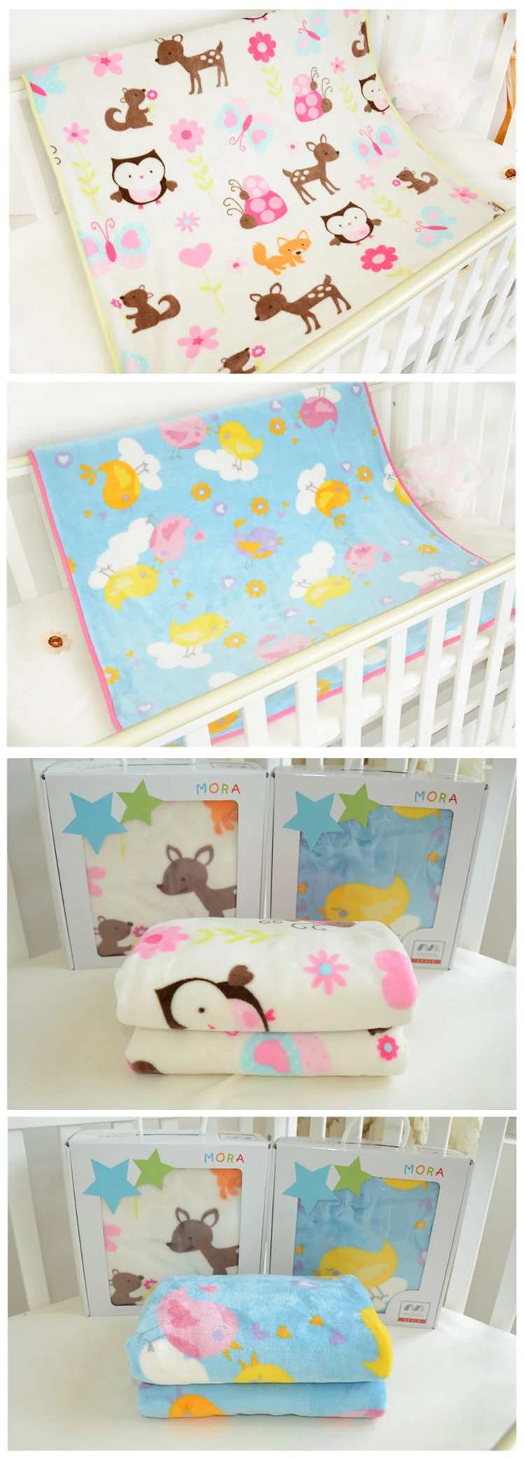 Детское одеяло для младенцев Bebe коляска мультфильм утолщенное Фланелевое мягкое одеяло для новорожденных Детское постельное белье одеяло s