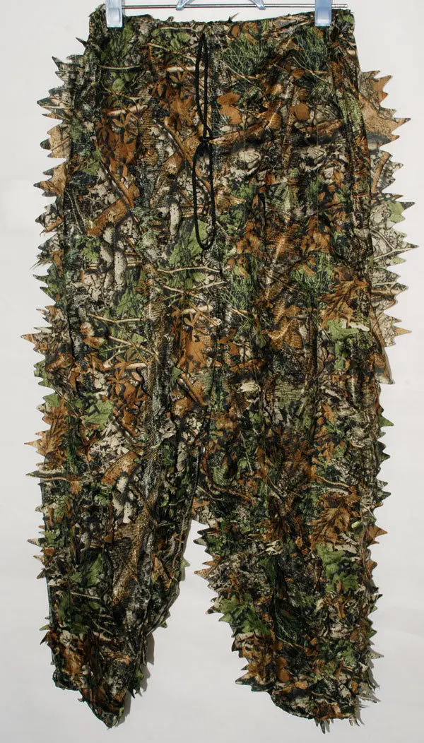 Realtree камуфляж охота лист сетка Ghillie костюм куртка и брюки-MH010