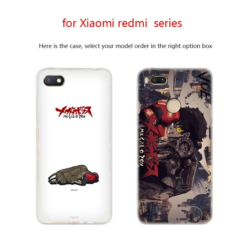 Чехол MEGALO аниме для Xiaomi Mi 10 8 A2 A3 CC9 Lite 9 Note Pro a1 a2 5x 6x|Бамперы| |