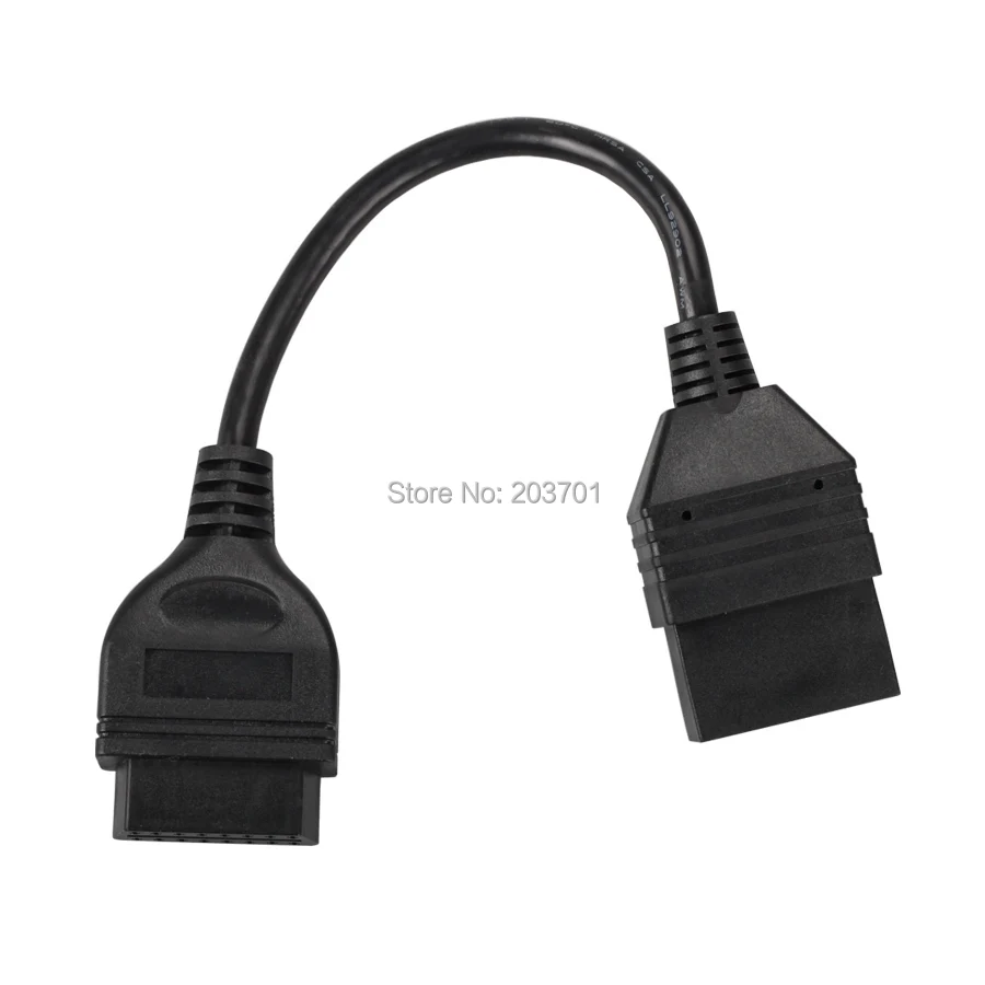 OBD 2 кабель для KIA 20 Pin To 16 Pin OBD1 to OBD2 Соединительный кабель для Kia OBD диагностический инструмент сканер Код ридер адаптер