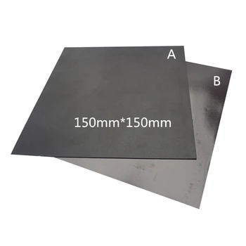 

1Se't 150x150mm Heatbed Magnetic Adhesive sticker Flex Build Plate A+B pc insulation film kit