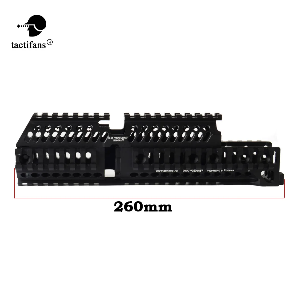 АК 47 тактическая четырехъядерная рельсовая система Handguard Picatinny с ЧПУ алюминиевая