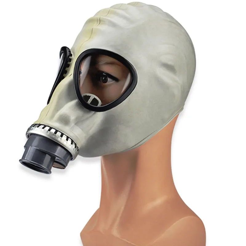 MF1A Военная противогаз качество натуральный каучук Респиратор маска Z-B-R2V химическая защита от загрязнения противогаз - Цвет: 1PCS mask