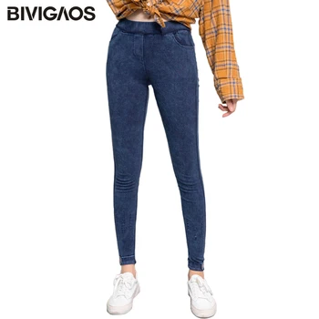 BIVIGAOS Women's Autumn New Labeling Jeggings Skinny Slim Worn Ripped Hole Jeans Leggings For Women Jeans Pencil Pants Plus Size
BIVIGAOS Women's Autumn New Labeling Jeggings Skinny Slim Worn Ripped Hole Jeans Leggings For Women Jeans Pencil Pants Plus Size