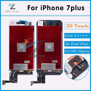 

2PCS/LOT A++++ For iPhone 7 plus LCD Pantalla Ecran for iphone 7+ Clone Touch Screen Replacement 5.5'' Display No Dead Pixel
