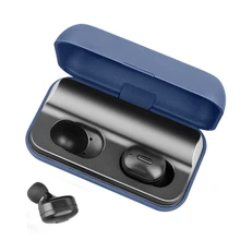 T1 Pro Tws Ipx7 3D V5.0 Mini Fone de Ouvido Bluetooth fone de Ouvido Estéreo Fones de Ouvido Sem Fio Esporte Handsfree Fones De Ouvido Com Micro-telefone cha(China)