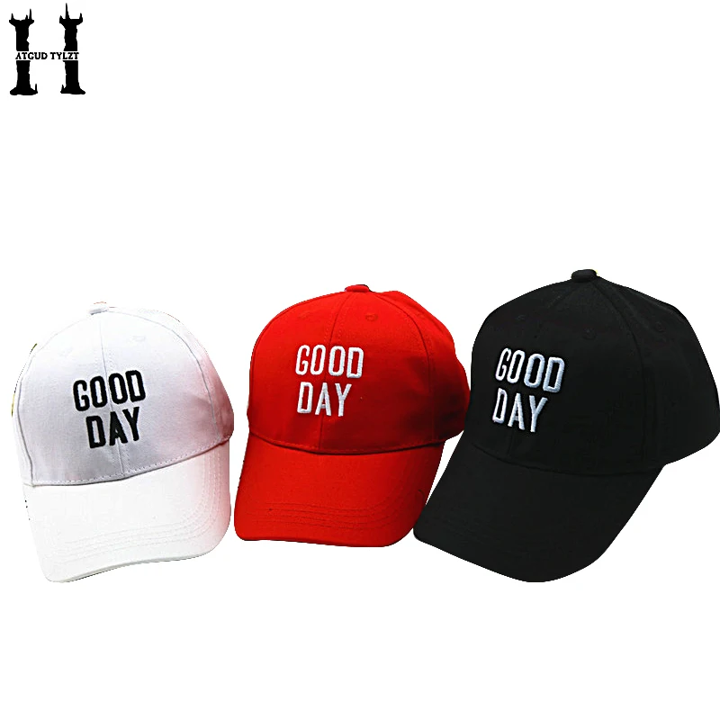 HATGUD TYLZT Cotton Fashion GOOD DAY Letter Pattern Children's Baseball