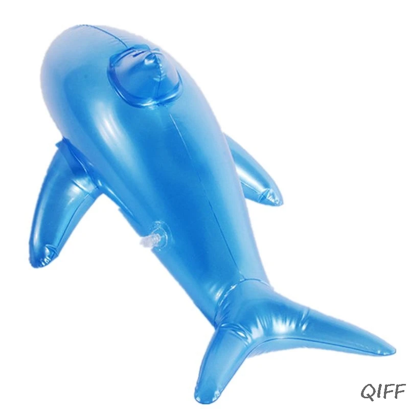 Inflatable Dolphins Bath Beach Pool Toy Kids Baby Toy