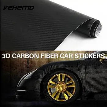 

Vehemo Car Sticker Car Protection Film Car Decals Carbon Fiber 127 X 50cm Universal Side Mirror Paint Protection Car Styling