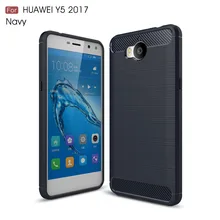 Прочные бронированные чехлы для телефонов huawei Y5 50 шт./партия чехол из углеродного волокна для huawei Enjoy7 Plus Горячая Распродажа