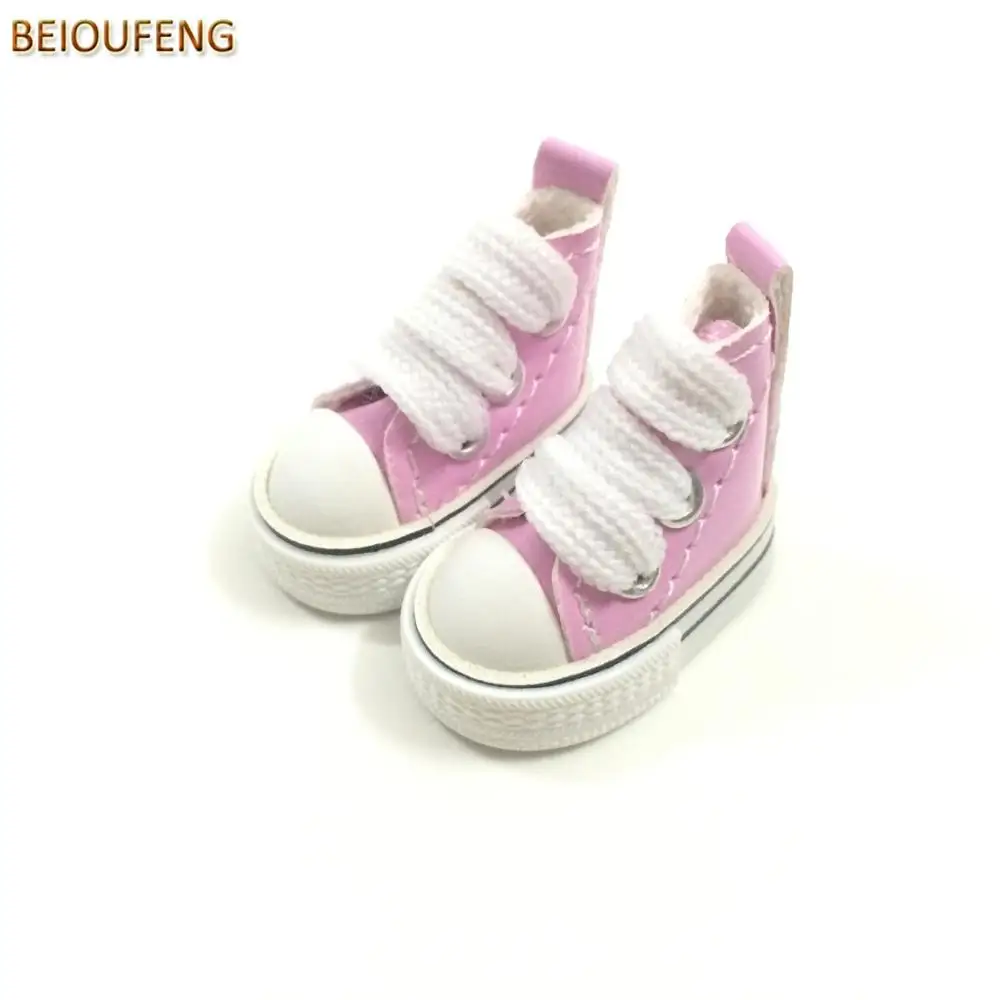 Кукольные ботинки BEIOUFENG 3 8 см для кукол блайз обувь 1/8 BJD кукла азон полиуретановые