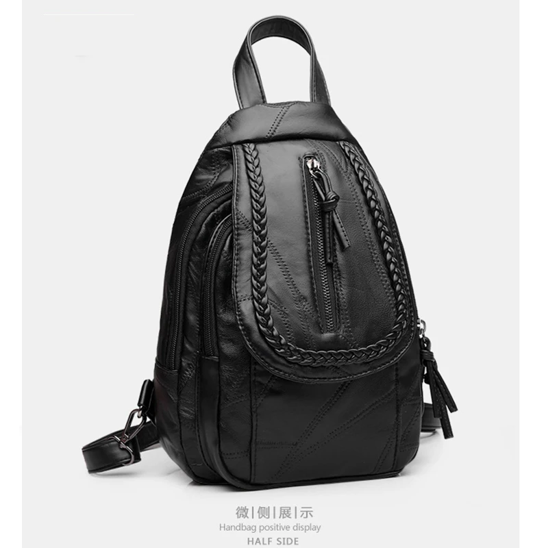

Fashion Backpack Real Leather Backpacks Genuine Leathe Women Backpack School Bags backpacks Female back pack casual shoulder