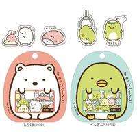 50 шт./лот (1 пакета(ов)) Diy милый мультфильм Kawaii ПВХ Стикеры s прекрасный кот наклейка с медведем для украшение для дневника Бесплатная доставка