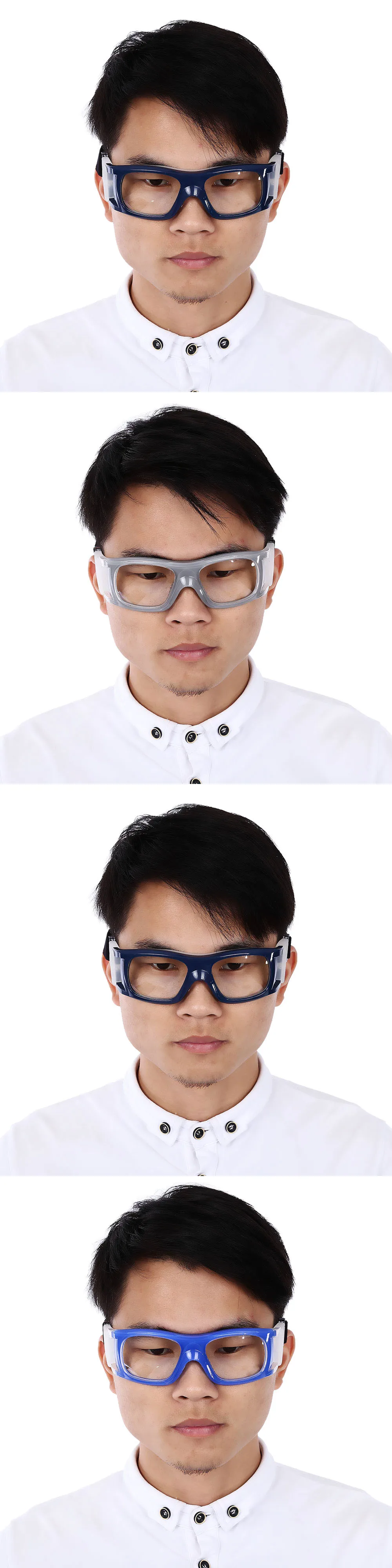 DX070 Basketball Protective Goggles Outdoor Sport Football Skiing Glasses with Myopia Lens