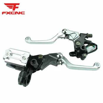 

7/8" Dirt Pit Bike Motocross Master Cylinder Brake Clutch Lever Hydraulic Brake Lever For Kawasaki KLX250 D-TRACKER 1993 - 2013