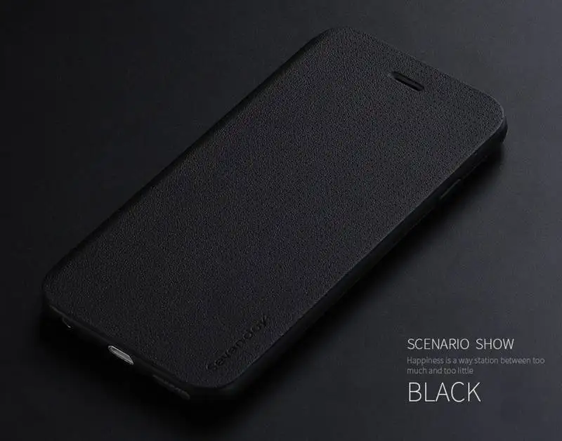 X-Level дышащий кожаный чехол для телефона s для samsung Galaxy S8 plus S7 Edge S6 edge plus Note 5 S8Plus откидной Чехол funda capa - Цвет: black