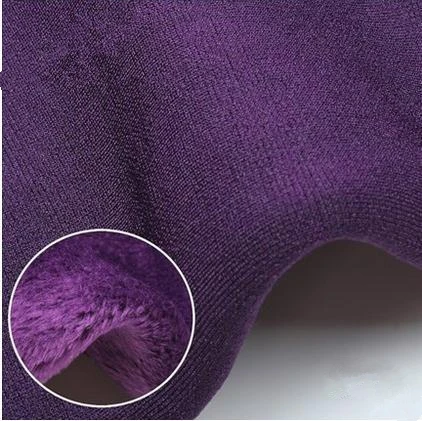 CUHAKCI леггинсы, зимние Бархатные леггинсы, плюс кашемировые леггинсы, женские повседневные теплые трикотажные леггинсы, плотные тонкие супер эластичные штаны - Цвет: K018 Purple