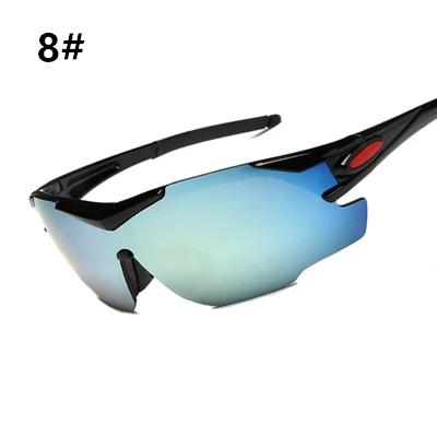 Высокое качество UV400 Спортивное стекло es Велосипедное стекло уличные мужские велосипедные очки Oculos De Ciclismo женские рыболовные солнцезащитные очки es для вождения - Цвет: 8