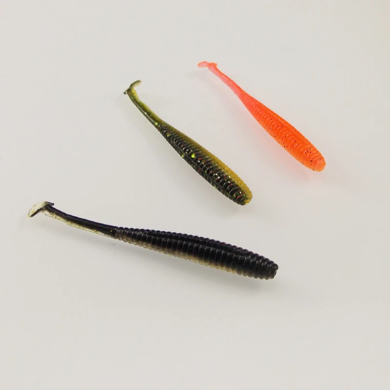 Esfishing мягкие приманки рыболовные I Shad Tail 10 шт. 70 мм морская рыболовная силиконовая
