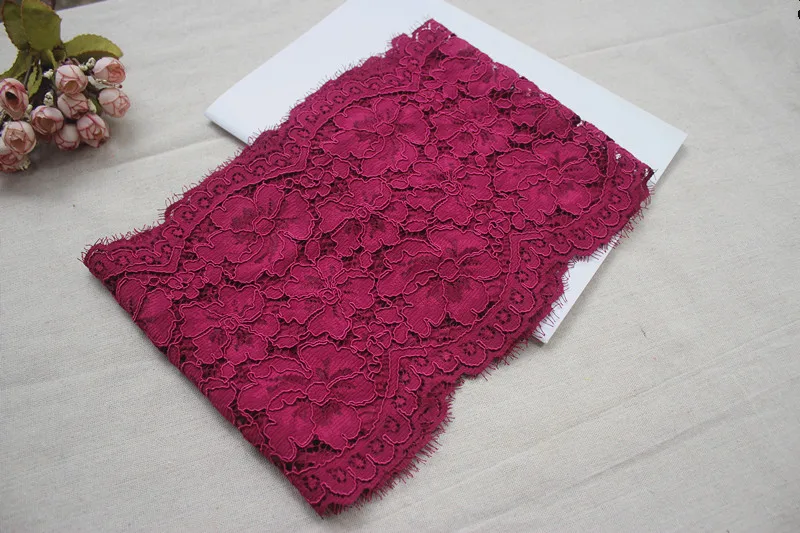 21 см 8 27 дюйма в ширину 3 ярдов/лот DIY кружевные аксессуары Проводные ресницы