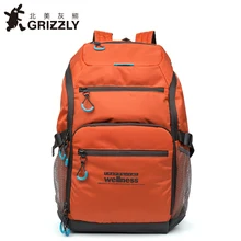 GRIZZLY Модный мужской рюкзак водонепроницаемый большой емкости школьные сумки для подростков мальчиков повседневная дорожная сумка Mochila