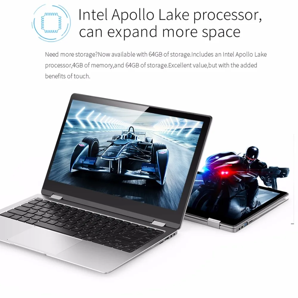 ALLDOCUBE iWork5X Ноутбук 13,3 дюймов 4 Гб LPDDR3 64 Гб EMMC Windows 10 Intel Apollo Lake N3450 четырехъядерный 1920x1080 ips HDMI планшет