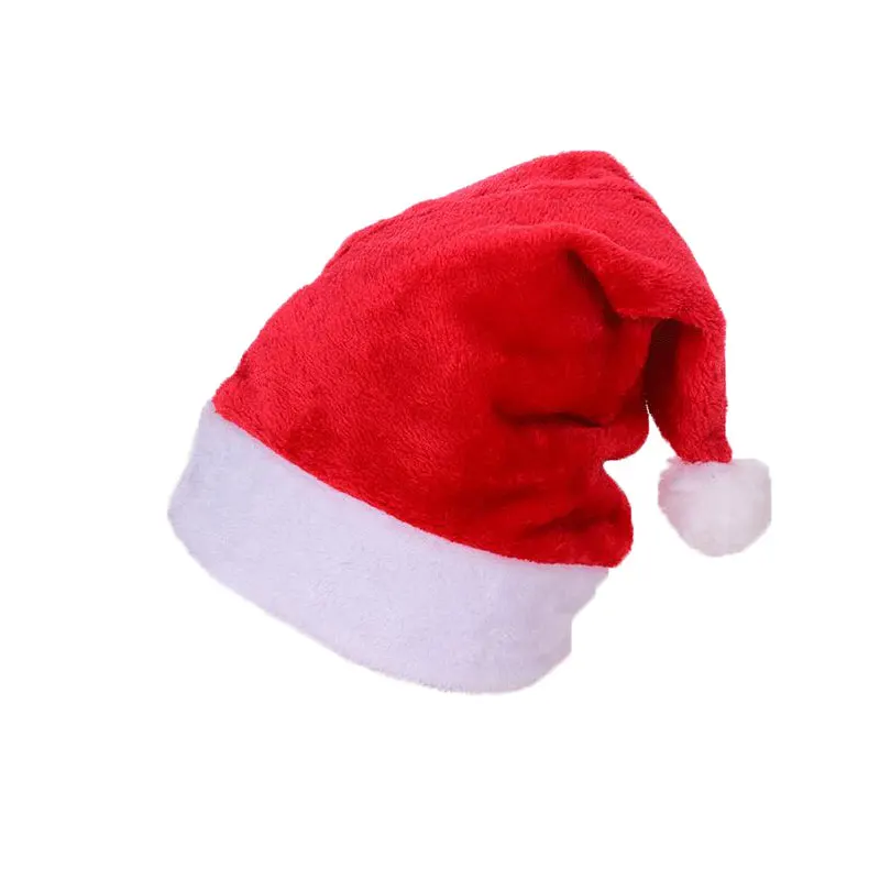 Multiple Xmas Hat Christmas Decoration For Home Supplies Santa Christmas Hats Children Adults Kids Cap For Christmas Party Props - Цвет: 20