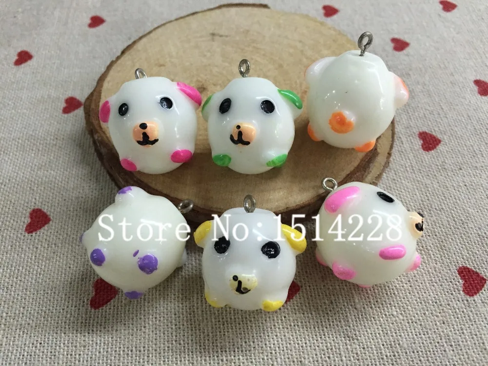 

Cute animal charms.Mixed 3D resin funny bear pendant for key chain/phone decoration,DIY.