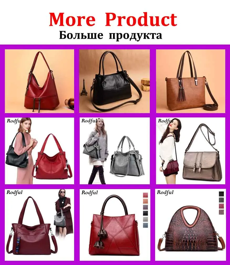 Rodful sac a основная Женская Черная коричневая кожаная сумка, Женская винтажная большая сумка-тоут, женская сумка на плечо, роскошные женские ручные сумки, большие