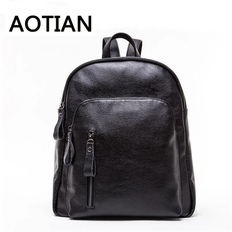 2017 New High Quality Fashion Women Backpack Students Backpack Women PU Leather Black Shoulder Bags Travel