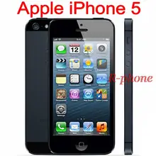 Разблокированный Apple iPhone 5 rom 16 ГБ 32 ГБ 64 Гб мобильные телефоны Wifi 3g используется мобильный телефон