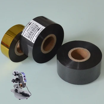 

Black Width 25mm length 120M coding thermal print ribbon on food industry